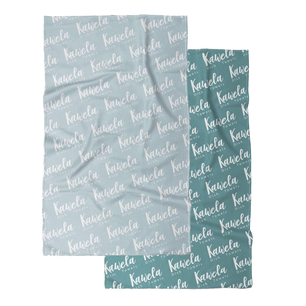 Ensemble de linges à vaisselle ASPEN de KAWELÄ, tissu absorbant et résistant, idéal pour sécher la vaisselle.