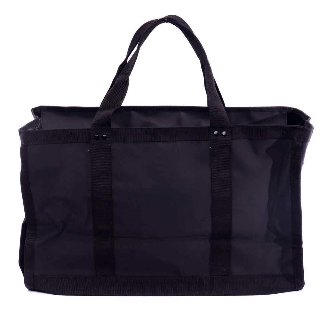 Sac fourre-tout KAWELÄ BAKOU XL de 38L, sac fourre-tout spacieux avec poches multiples et design robuste, vue de face.