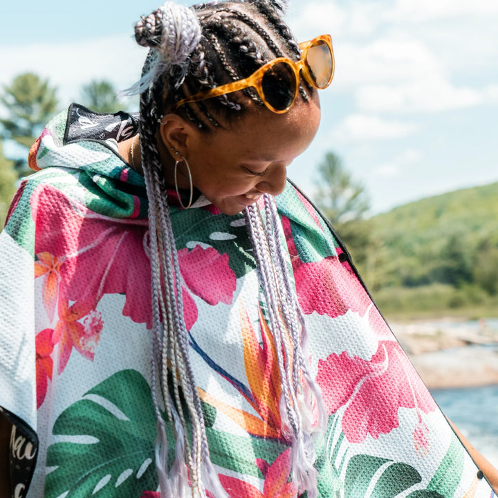 CRYSTAL RIVER | Ponchos | Kawelä Towels | High Quality Microfiber