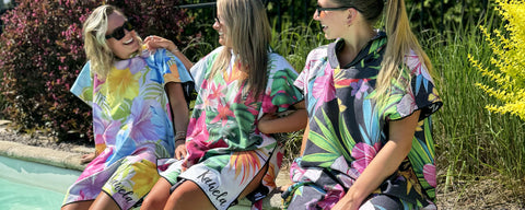 Ponchos <br/>Serviette de plage / Surf unisexe Kawelä