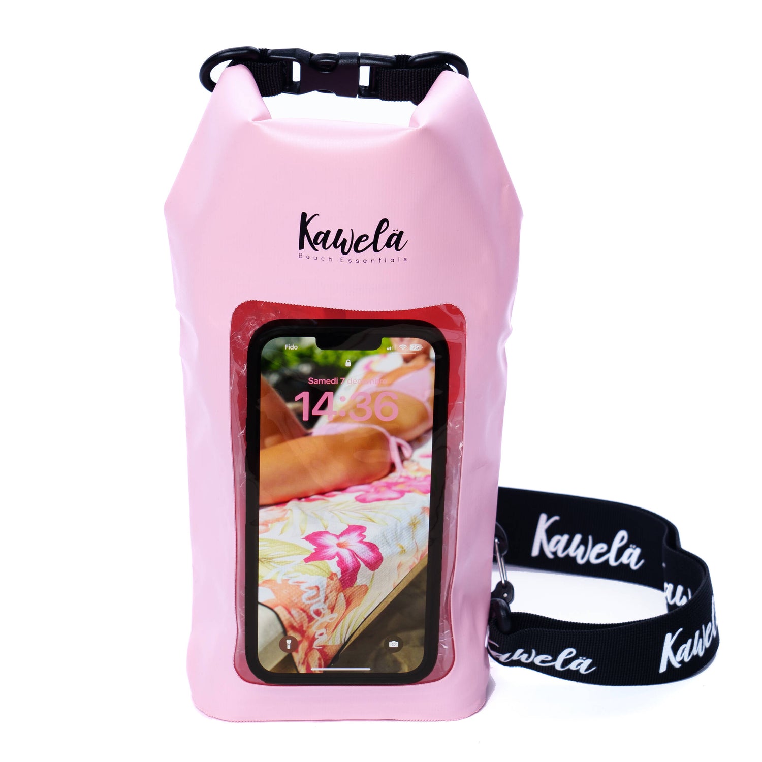 Sac étanche KAWELÄ AMÉLIA en tissu résistant, avec fermeture sécurisée et design élégant, idéal pour la protection contre l&