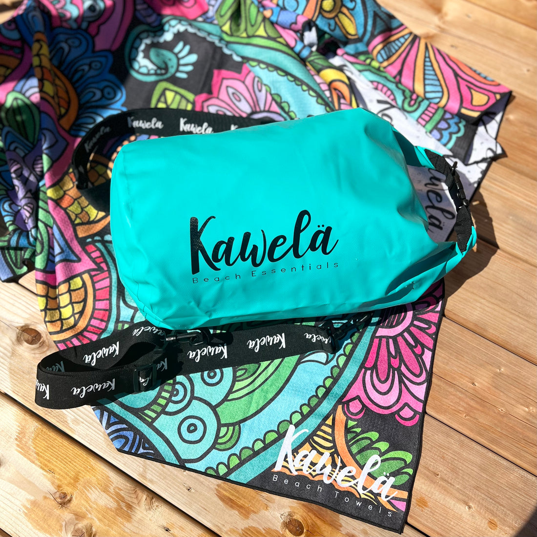 Sac étanche KAWELÄ Surrey avec fermeture robuste, idéal pour protéger vos affaires de l&