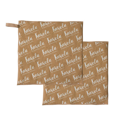 Linges à nettoyer Kawelä Kyoto, ensemble de linges absorbants et doux pour le nettoyage domestique, visibles en image