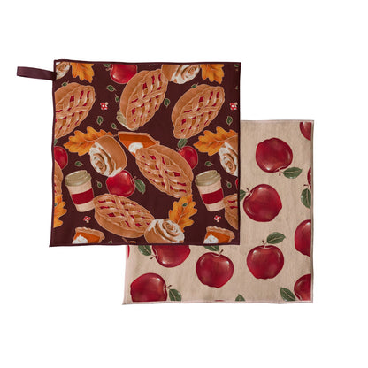 Linges à nettoyer Kawelä CIDER HILL, ensemble de linges en tissu absorbant pour le nettoyage domestique.