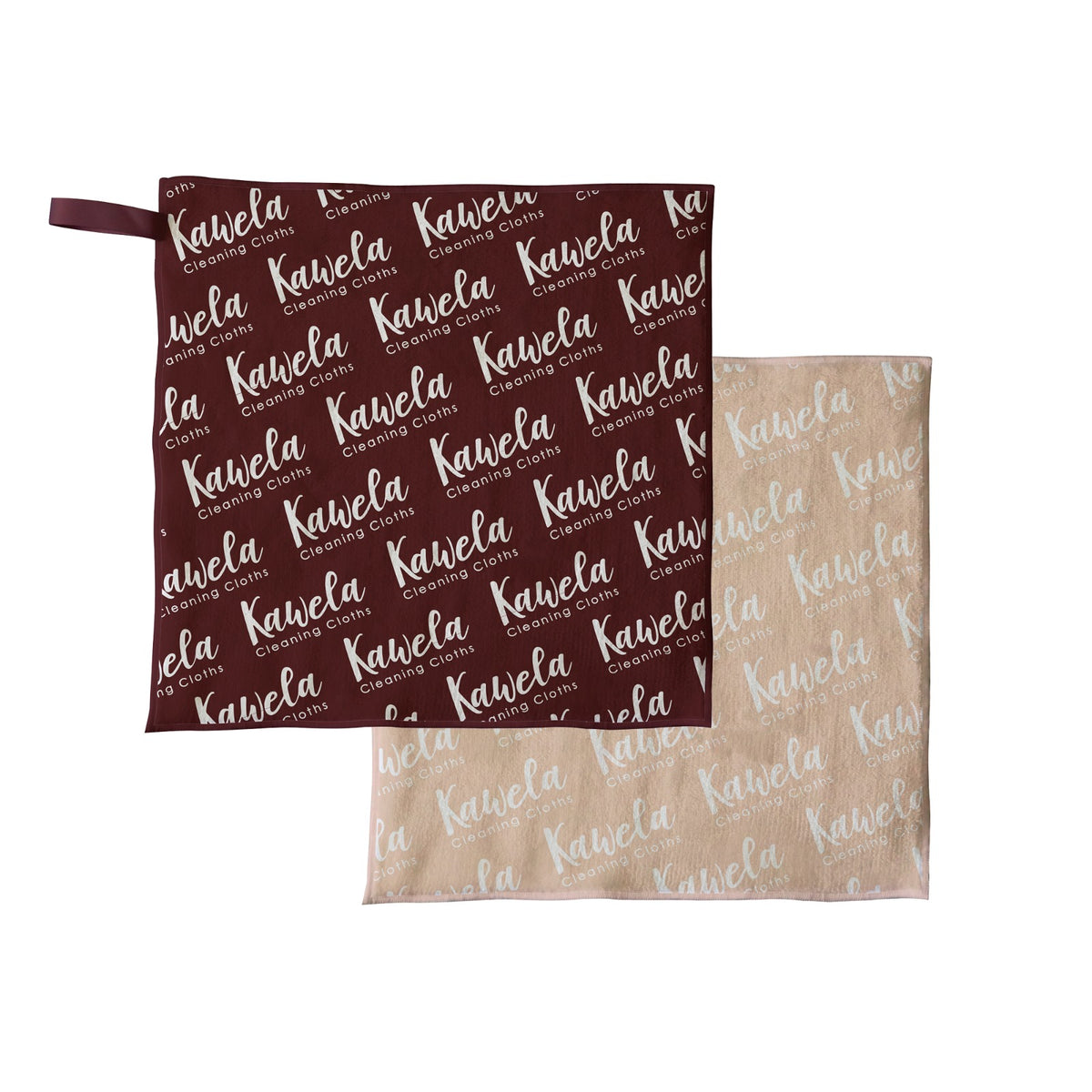 Linges à nettoyer Kawelä CIDER HILL, ensemble de linges absorbants et doux pour le nettoyage domestique.