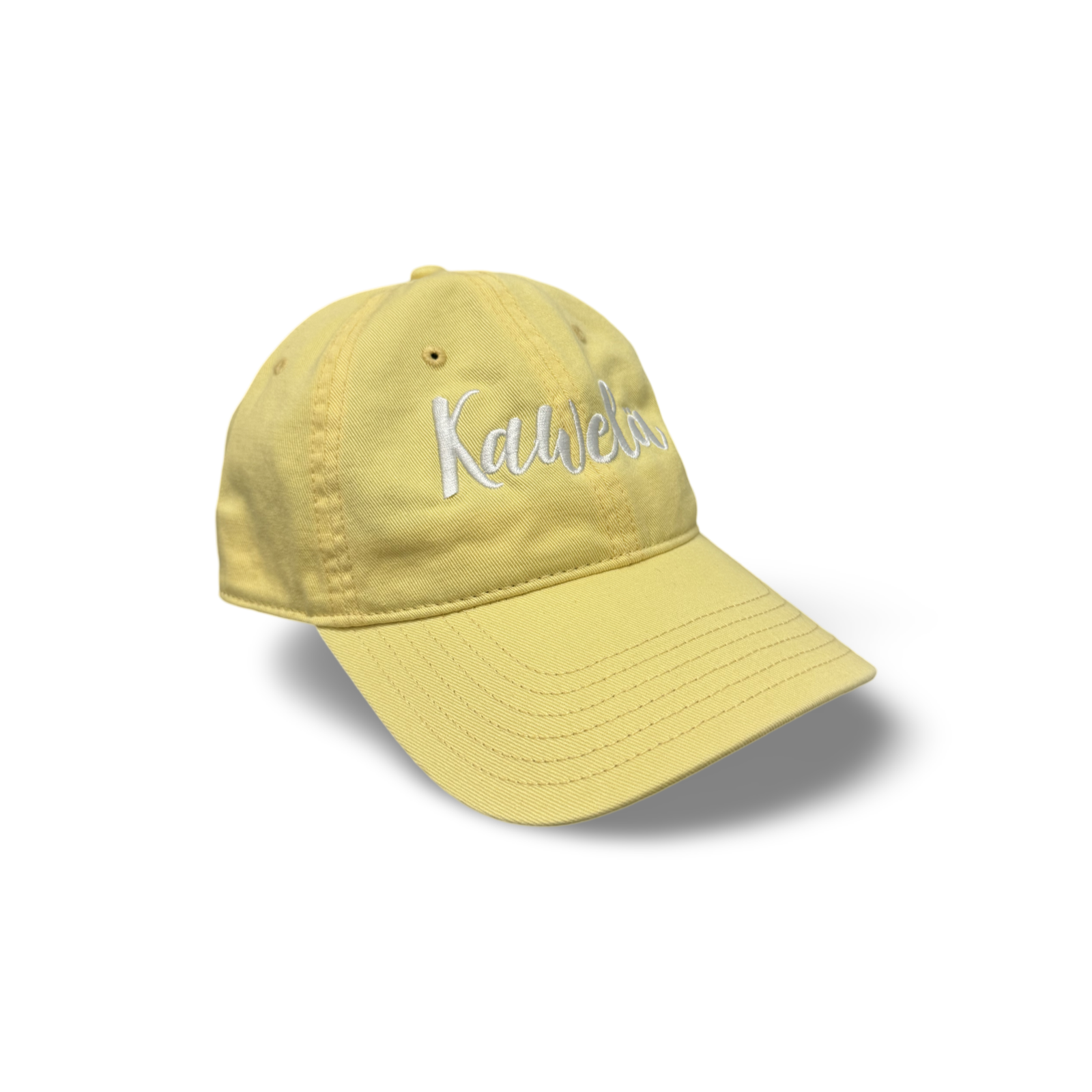 Casquette KAWELÄ 2.0 en coton, vue de face avec logo brodé, style décontracté, idéale pour un look casual.