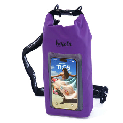 Sac étanche KAWELÄ Insta-Luma, sac à dos waterproof avec design moderne et matériau résistant à l&