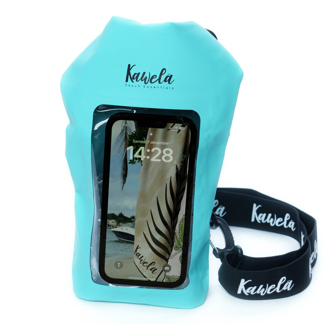 Sac étanche KAWELÄ Virginia Beach avec fermeture sécurisée et design robuste, idéal pour les activités nautiques.