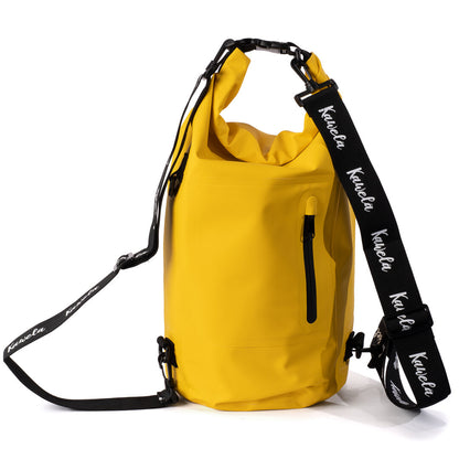 Sac étanche Golden de KAWELÄ, en nylon robuste, avec fermeture sécurisée, idéal pour protéger vos affaires de l&