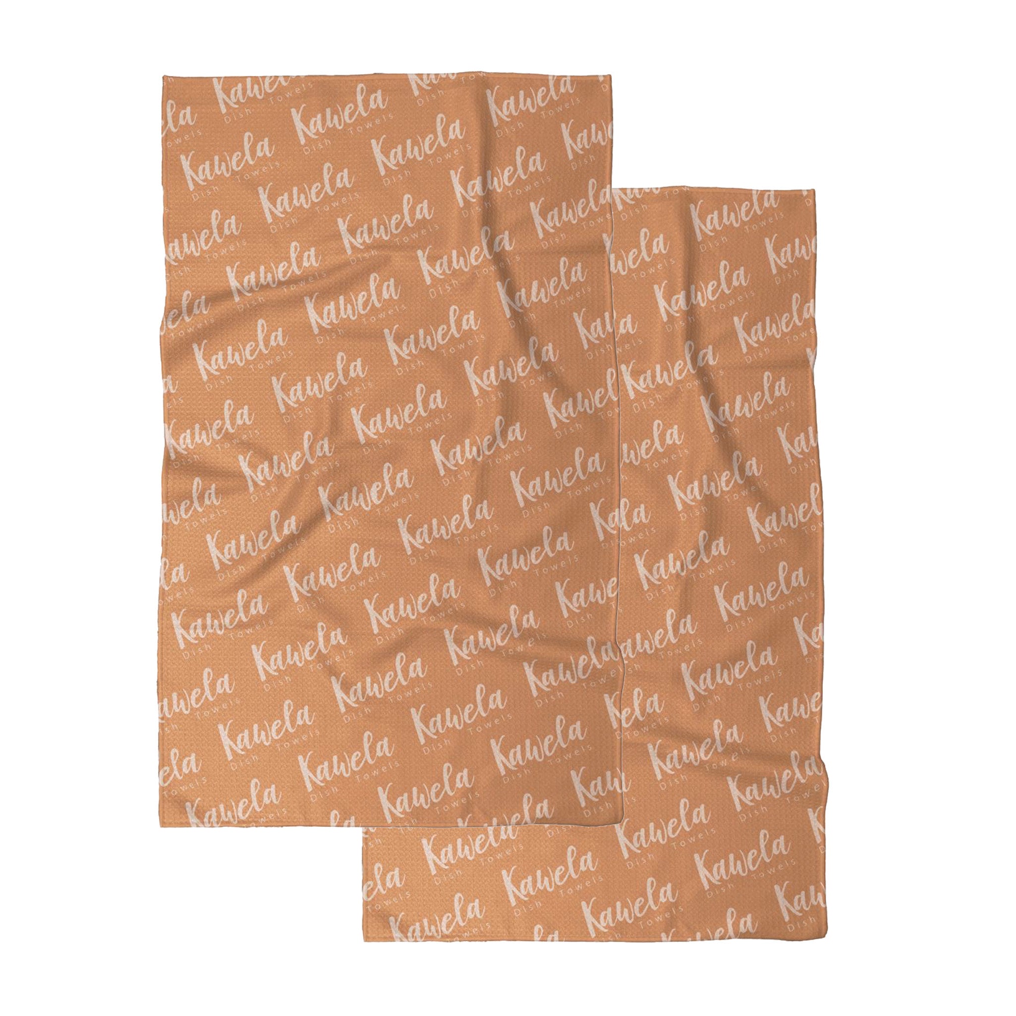 Linge à vaisselle KAWELÄ Barcelone, face arrière, en tissu absorbant avec motif coloré pour la cuisine.