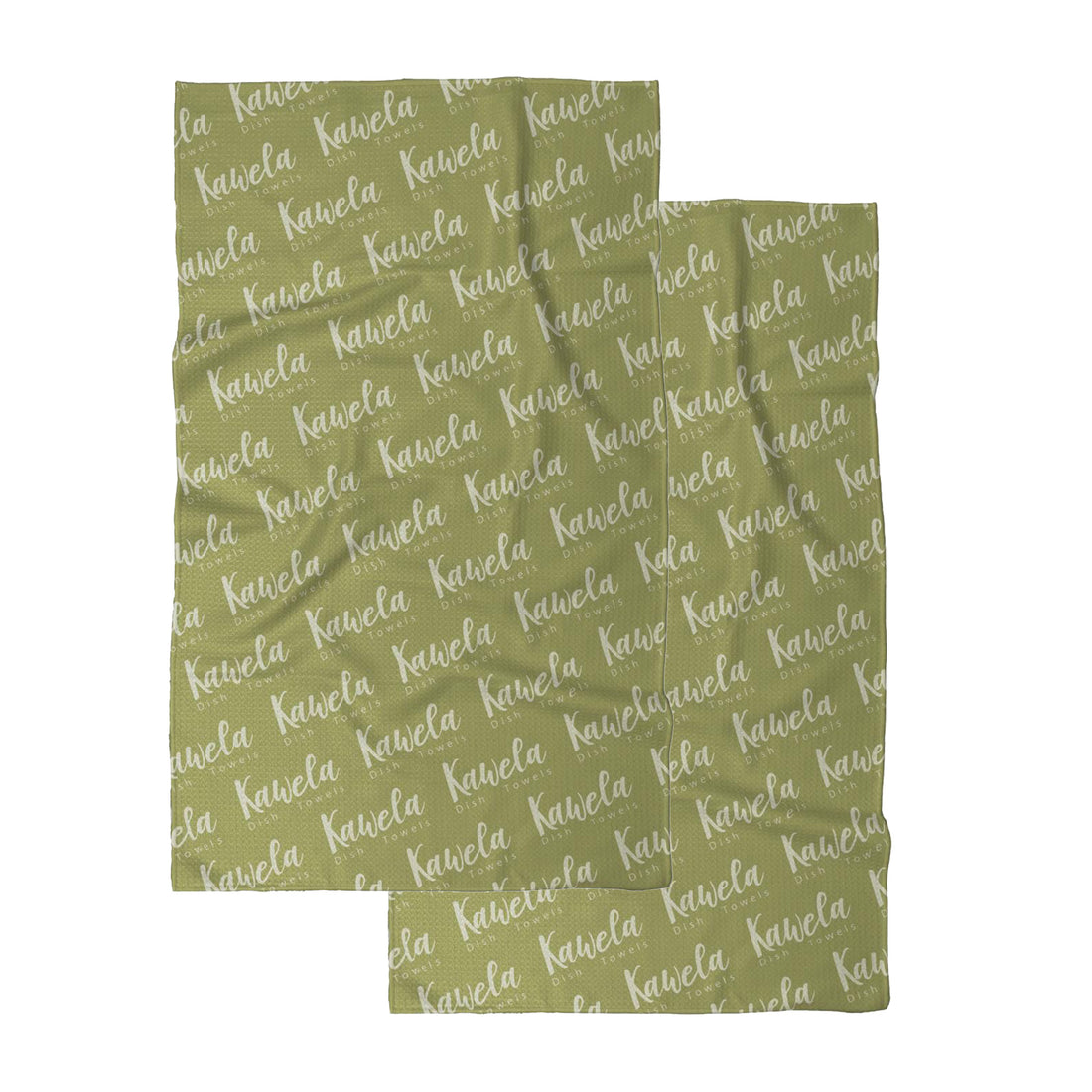 Linges à vaisselle NICE de la marque KAWELÄ, vue de dos, avec texture douce et design pratique pour essuyer la vaisselle.