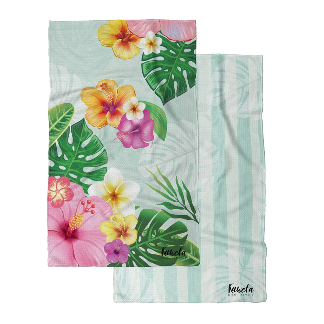 Linge à vaisselle Moorea de la marque Kawelä, serviette absorbante et douce pour essuyer la vaisselle.