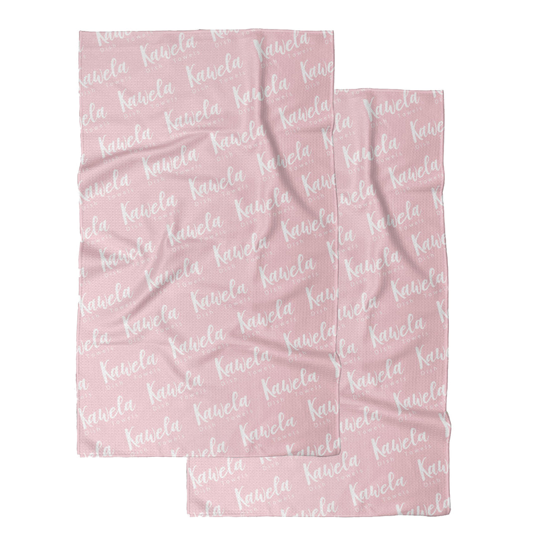 Linges à vaisselle RUBI de la marque KAWELÄ, vue de dos, tissu absorbant et durable pour le nettoyage de la vaisselle.