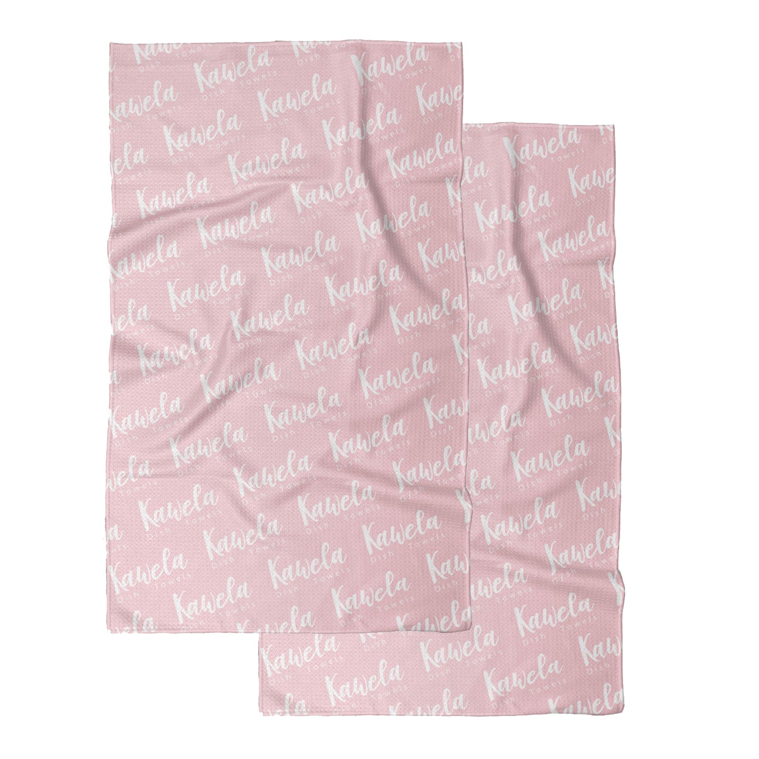 Linges à vaisselle RUBI de la marque KAWELÄ, vue de dos, tissu absorbant et durable pour le nettoyage de la vaisselle.