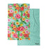 Linges à vaisselle KAWELÄ HONOLULU avec motifs colorés, tissu absorbant et résistant pour la cuisine.