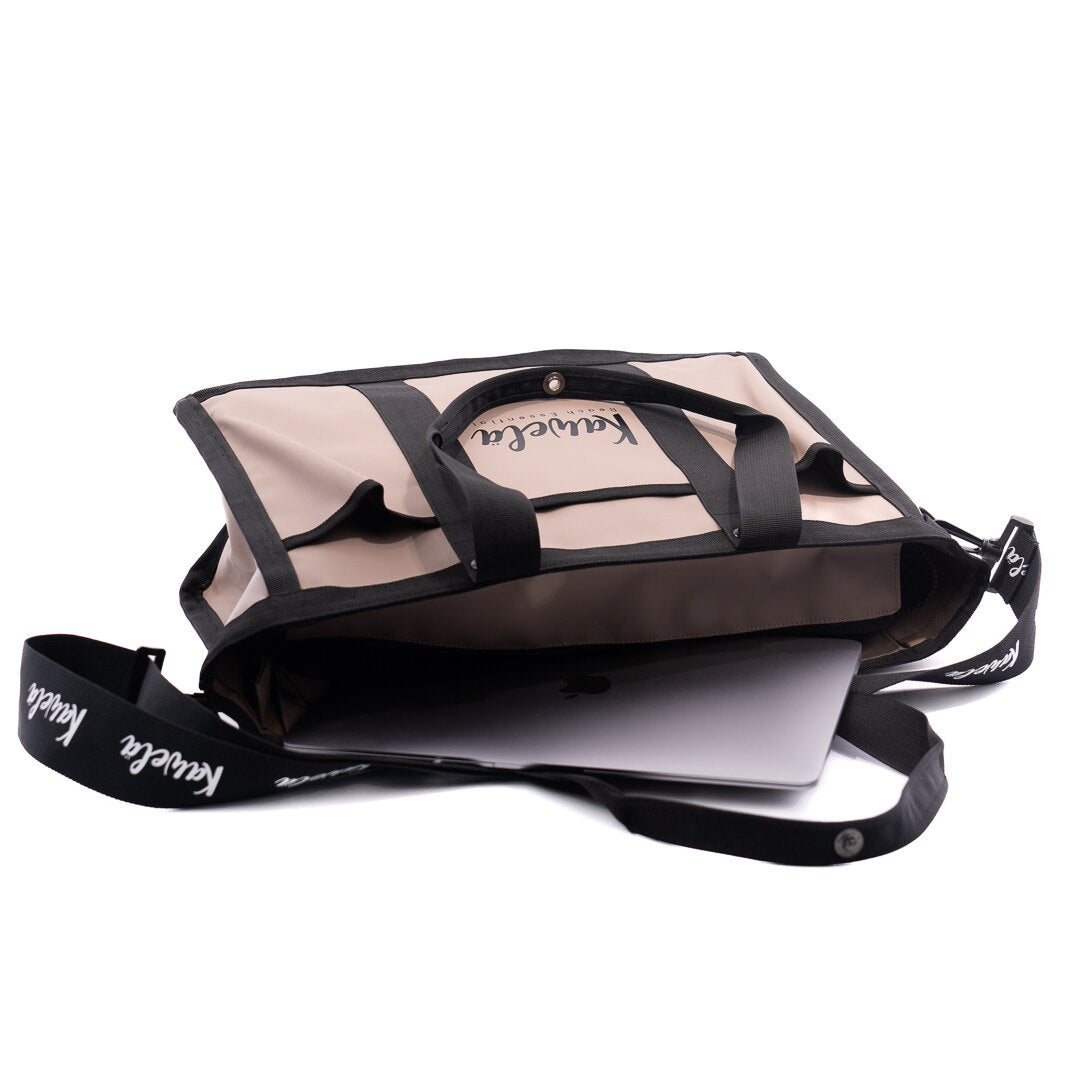 Sac fourre-tout KAWELÄ TUCSON 25L, en tissu robuste, avec poignées, pour un usage quotidien et pratique.