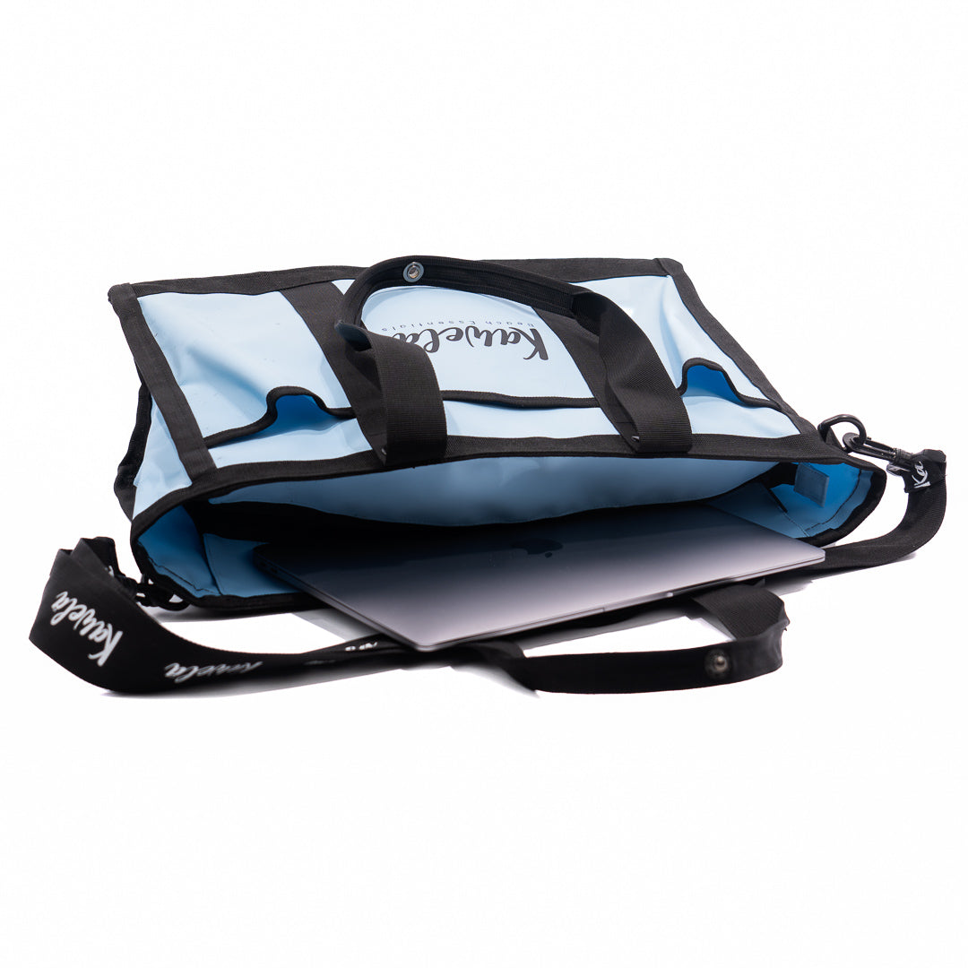 Sac fourre-tout KAWELÄ MOROCCO de 25L avec design coloré et pratique, idéal pour transporter divers objets.