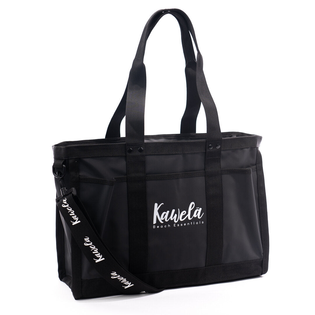 Sac fourre-tout KAWELÄ BAKOU 25L avec poignées solides, tissu durable, et design pratique pour le quotidien.
