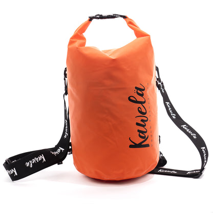 Sac étanche KAWELÄ Chilliwack avec fermeture sécurisée, en nylon noir résistant à l&