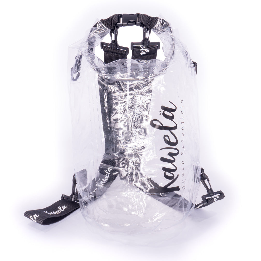 Sac étanche KAWELÄ ANAU Liquidation, sac en nylon résistant à l’eau avec fermeture sécurisée, pour activités nautiques.