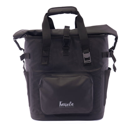 Sac à dos glacière KAWELÄ OSLO 25L, sac isotherme pour pique-nique avec compartiments isolants et poignées confortables.
