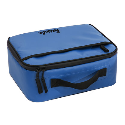 Boîte à lunch KAWELÄ Tahoe de 6L, design pratique et spacieux pour emporter repas, en plastique robuste, vue de face.