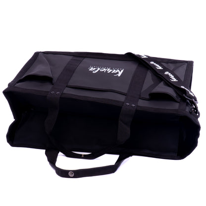 Sac fourre-tout KAWELÄ BAKOU XL de 38L avec poches et poignées, en tissu durable, pour transport pratique et spacieux.