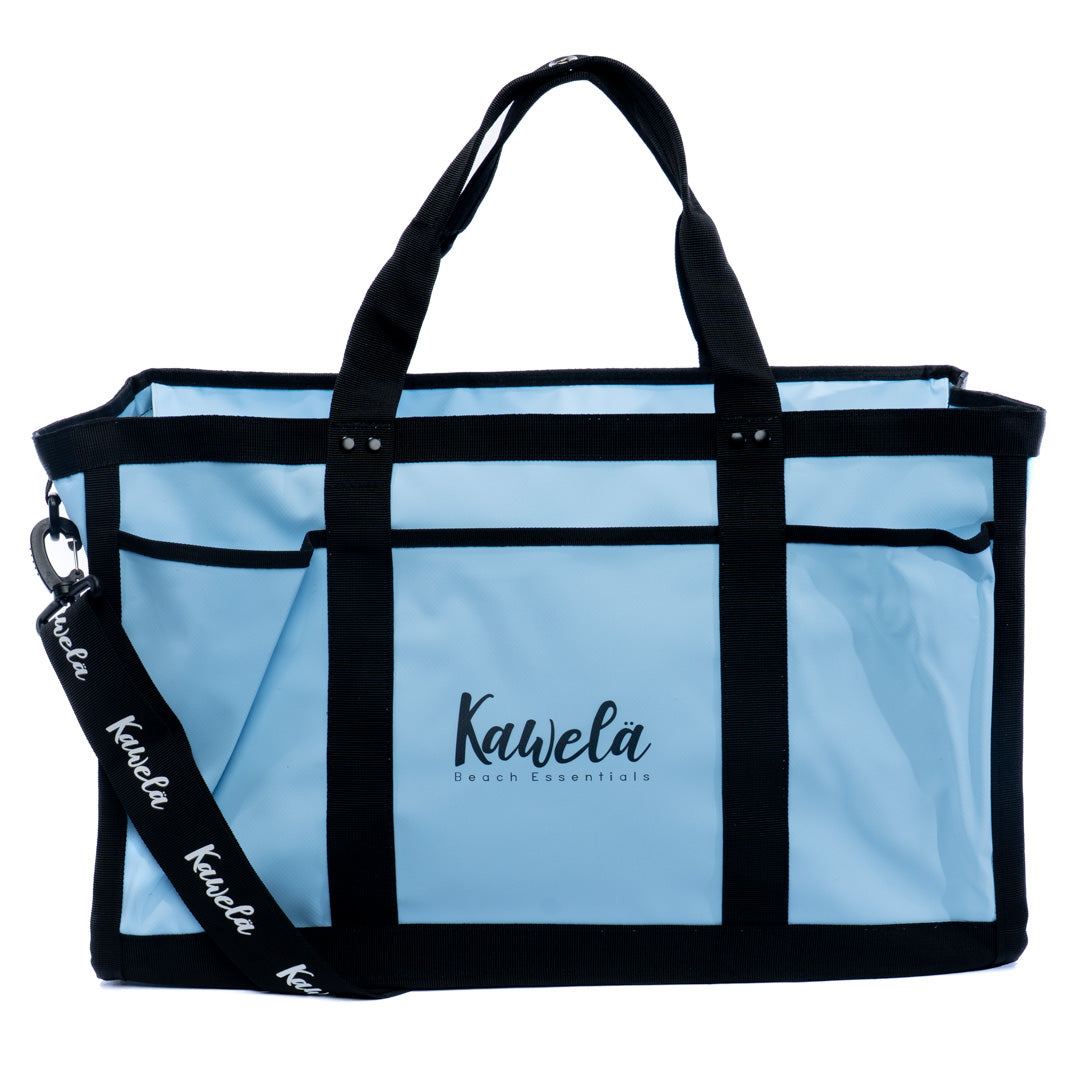 Sac fourre-tout KAWELÄ MOROCCO XL de 38L, grand sac en toile avec poignées robustes, idéal pour le shopping ou la plage.