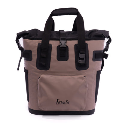 Glacière sac à dos KAWELÄ Austin 25L pour boissons et aliments, isolant thermique, léger et pratique pour les activités extérieures.