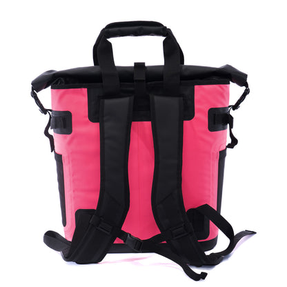 Sac à dos glacière Positano KAWELÄ 25L, en tissu isolant avec compartiments pour boissons et aliments, pour pique-nique ou voyage.