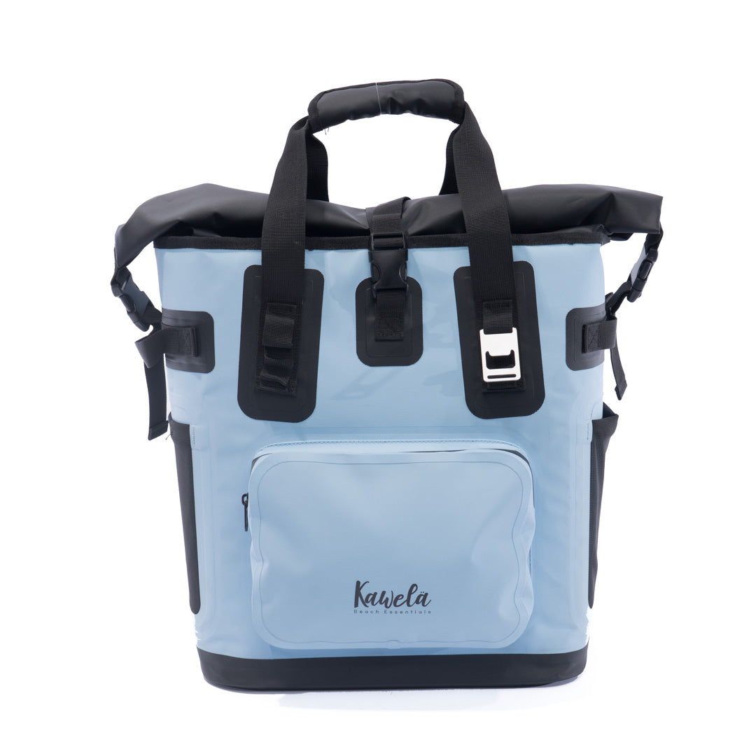 Sac à dos glacière KAWELÄ BONDI de 25L avec isolation, porté sur le dos, pour garder les aliments au frais en randonnée.