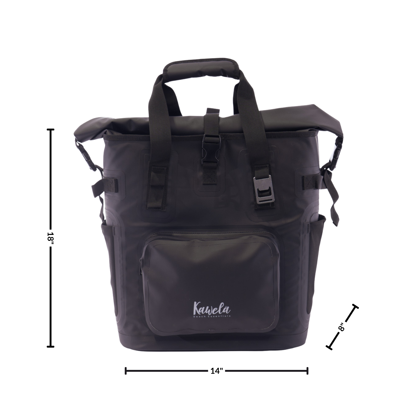 Sac à dos glacière KAWELÄ OSLO 25L avec compartiments isolants pour conserver les aliments frais en extérieur