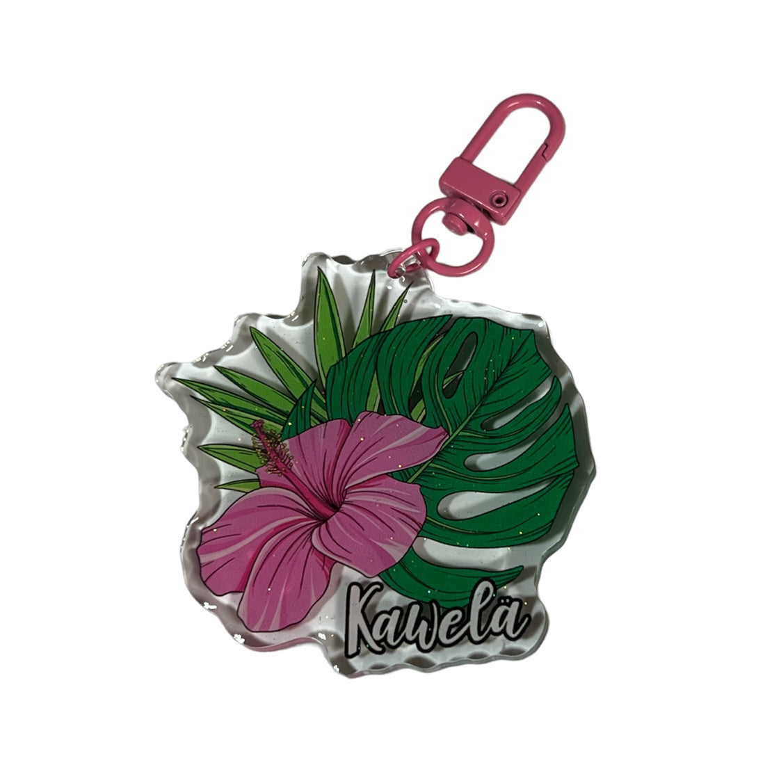Porte-clé KAWELÄ en forme de chapeau Bucket Hat, design coloré et original, avec logo KAWELÄ visible.