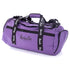 Sac de voyage mauve Coachella de la marque Kawelä, avec poignées et compartiments visibles.