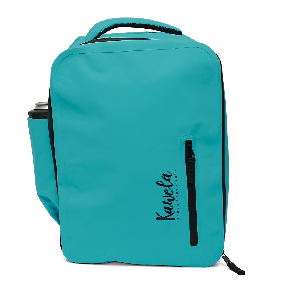 Sac à dos compressible KAWELÄ BORA de 23L, léger et pratique, avec compartiments pour un rangement facile.