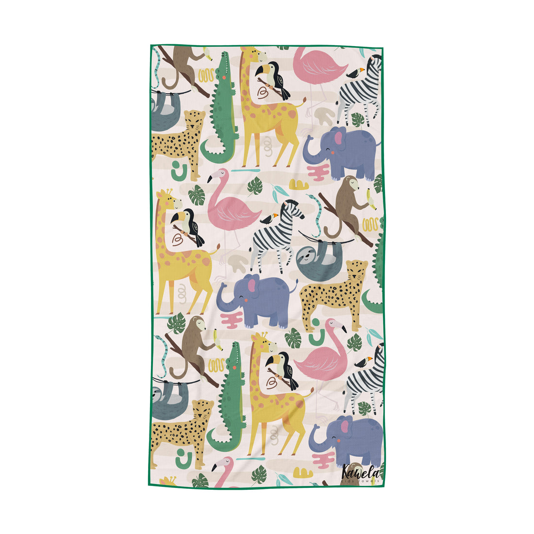 Serviettes pour enfants KAWELÄ Saltillo avec motifs colorés et traditionnels, parfaites pour décorer la table.