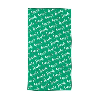 Serviette enfant Saltillo de la marque Kawelä, tissu coloré avec motif traditionnel, idéale pour enfants.