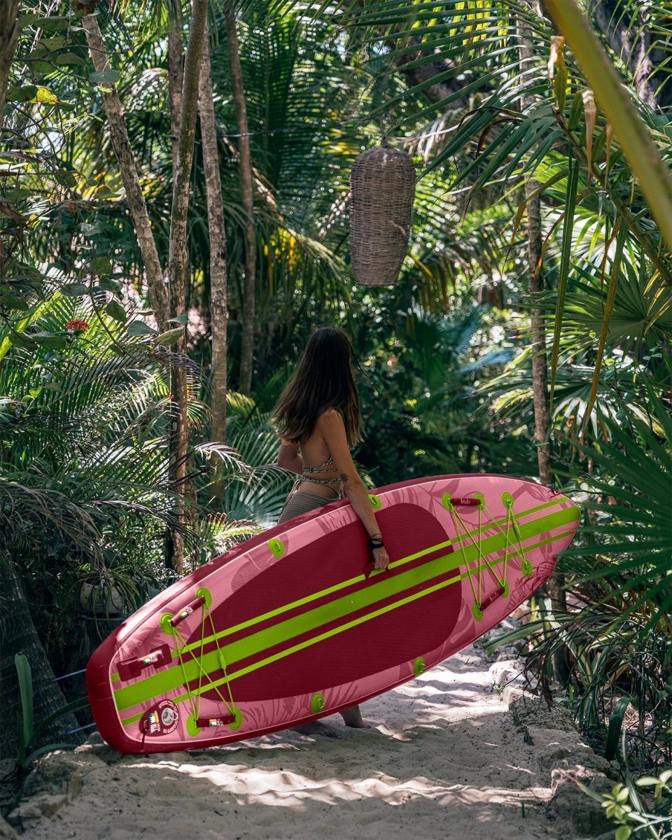 Waikiki Pink 10'6" Inflatable Paddle Board - Kawelä