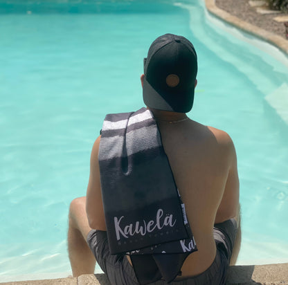 Serviette de plage KAWELÄ SAN PEDROS avec motifs colorés, idéale pour l&
