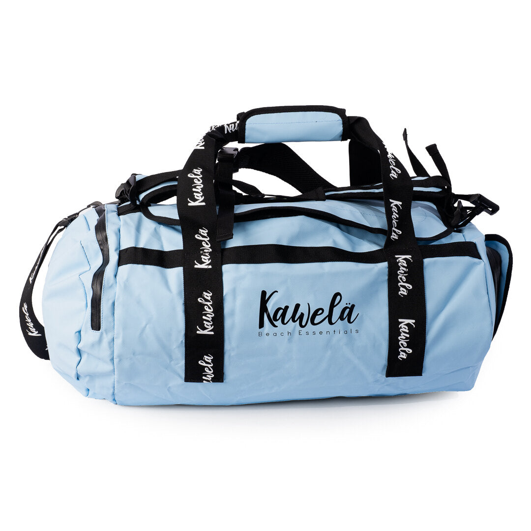 Sac de voyage KAWELÄ CHEFCHAOUEN avec design coloré, pratique et spacieux, idéal pour les voyages.