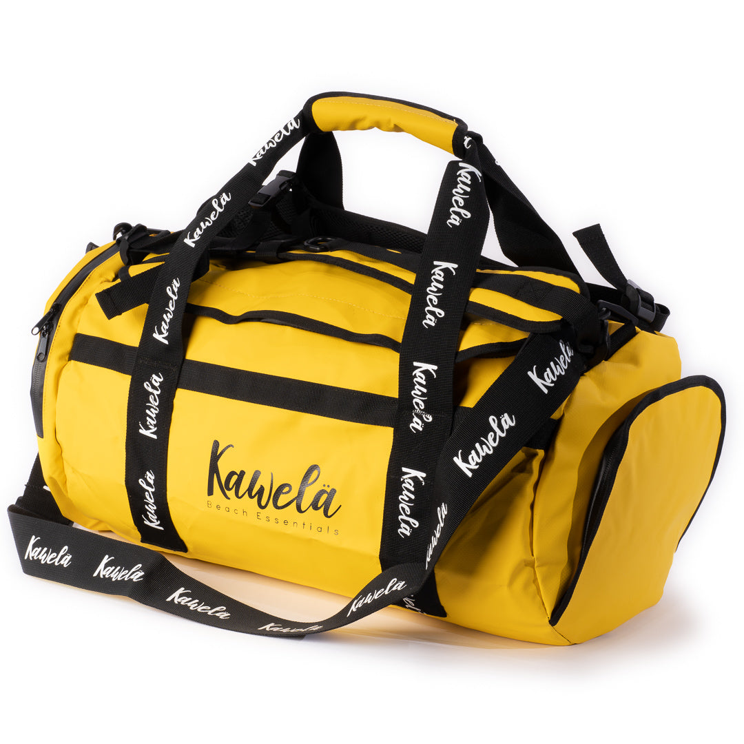 Sac de voyage KAWELÄ IZAMAL avec design moderne, visible en photo, pour transporter vos effets personnels avec style.