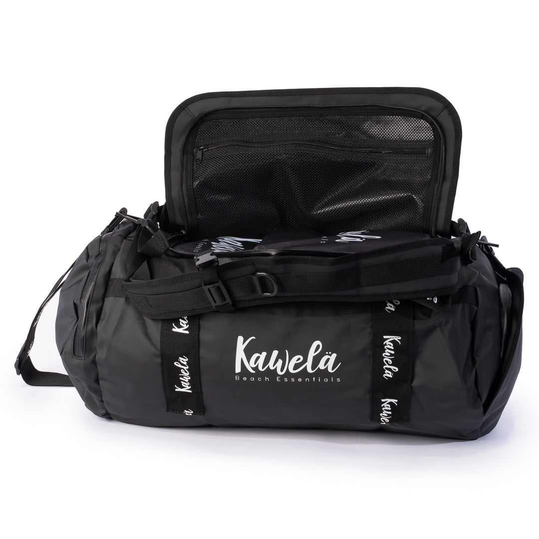 Sac de voyage KAWELÄ VARNA Luma avec poignées et roulettes pour un transport pratique, vue de face.